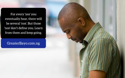 A Lesson About Failure: Behind Every ‘Yes’ Are Many ‘Nos’