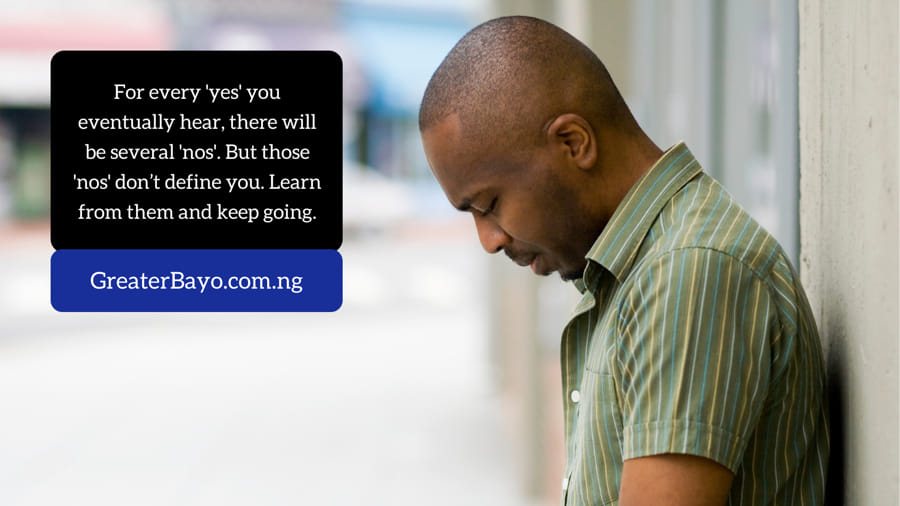A Lesson About Failure: Behind Every ‘Yes’ Are Many ‘Nos’
